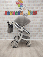 Коляска трансформер Farfello Aimile Original New Silver капучино