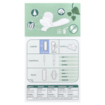 Natracare, Ежедневные прокладки с поверхностью из органического хлопка, мини, 30 штук