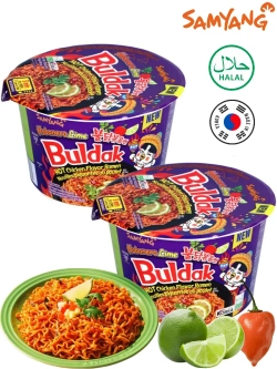 Лапша со вкусом курицы, перца Хабанеро и Лайма 110 г * 2 шт