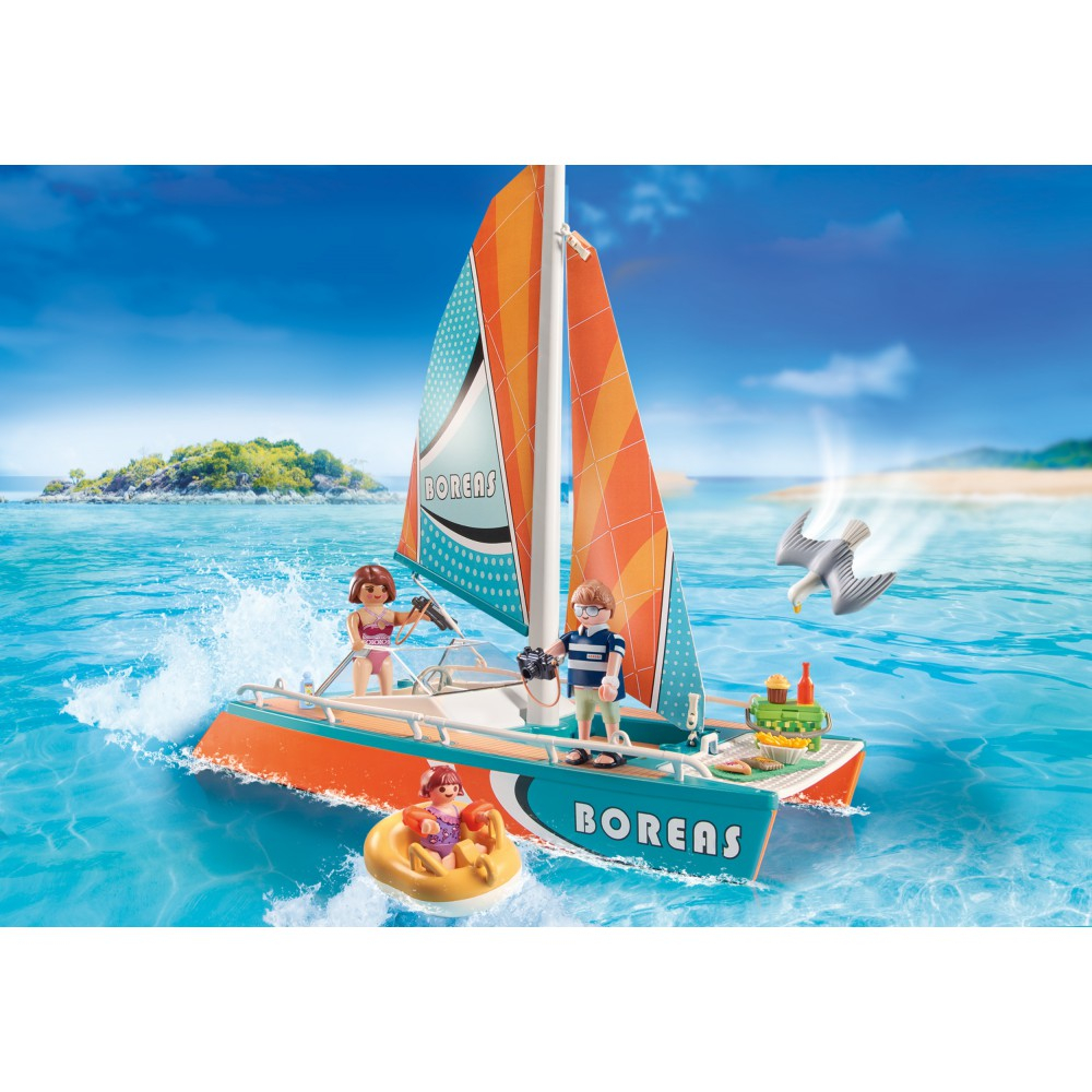 Playmobil - Family Fun Катамаран 71043