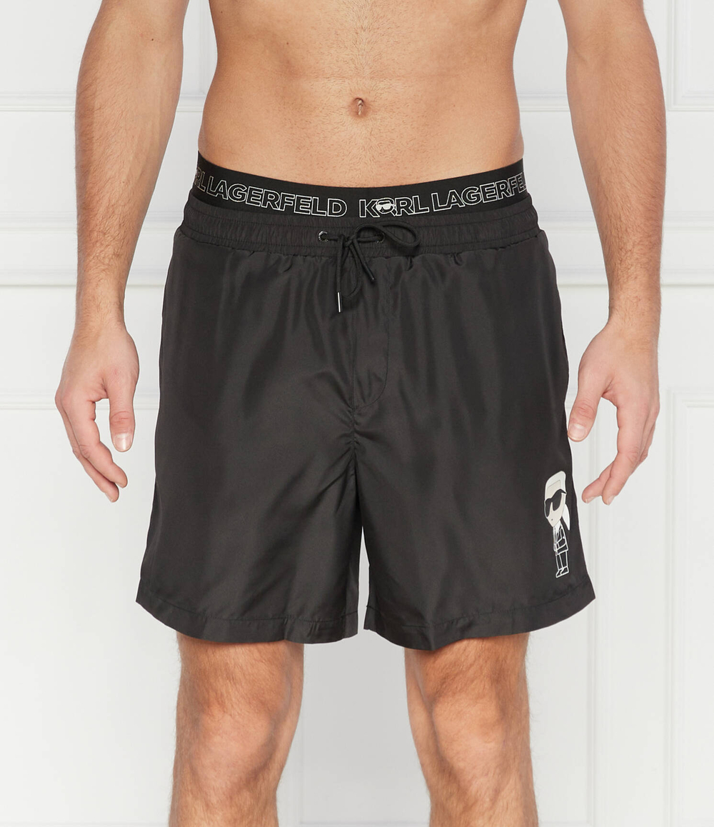 Шорты для плавания Karl Lagerfeld - черный(235M2213)