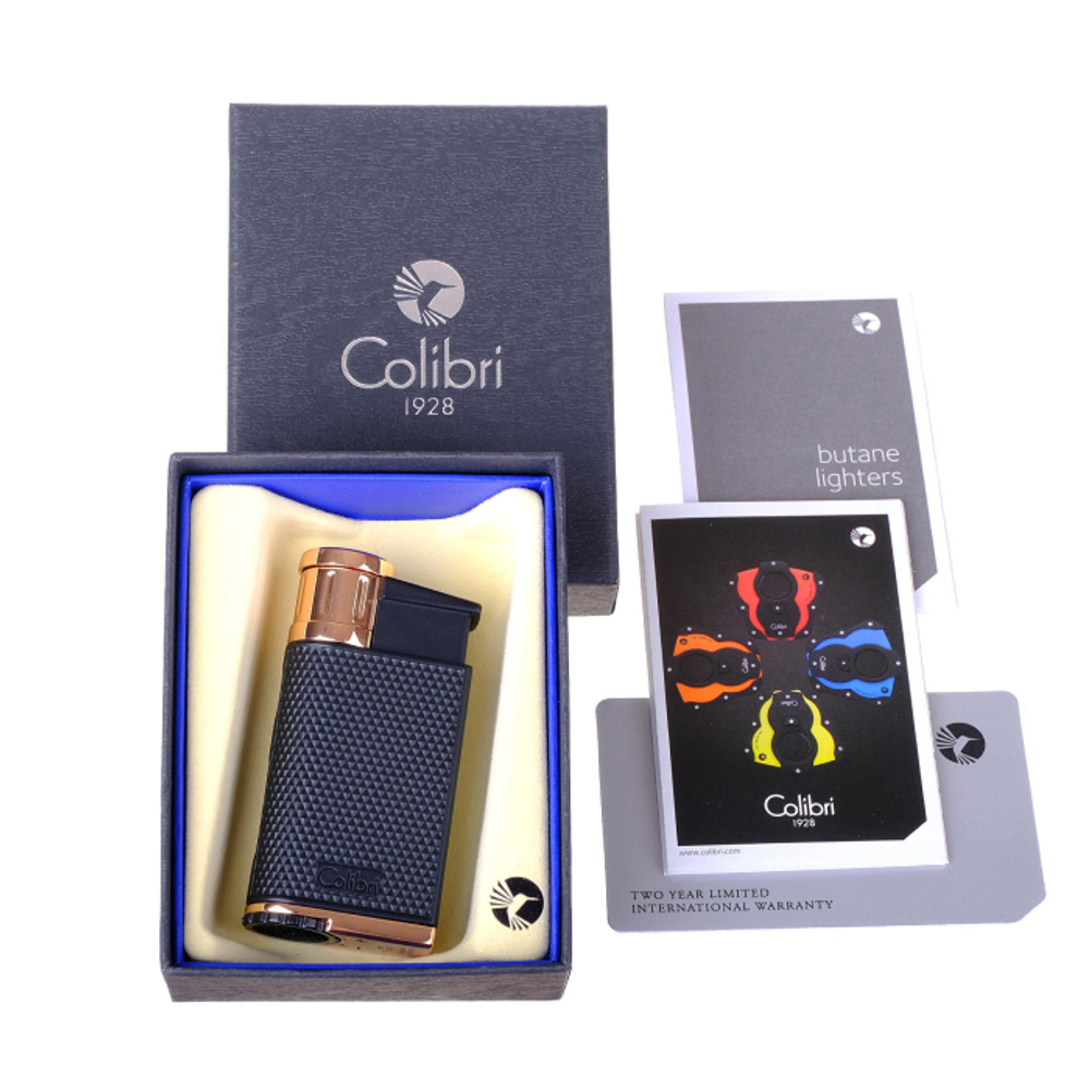 Зажигалка сигарная Colibri Evo красное золото LI520C5