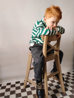 Брюки из трикотажа Mjölk Black Denim