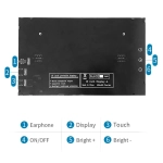 10.1" Портативный сенсорный монитор, IPS, 1024х600, 60 Гц