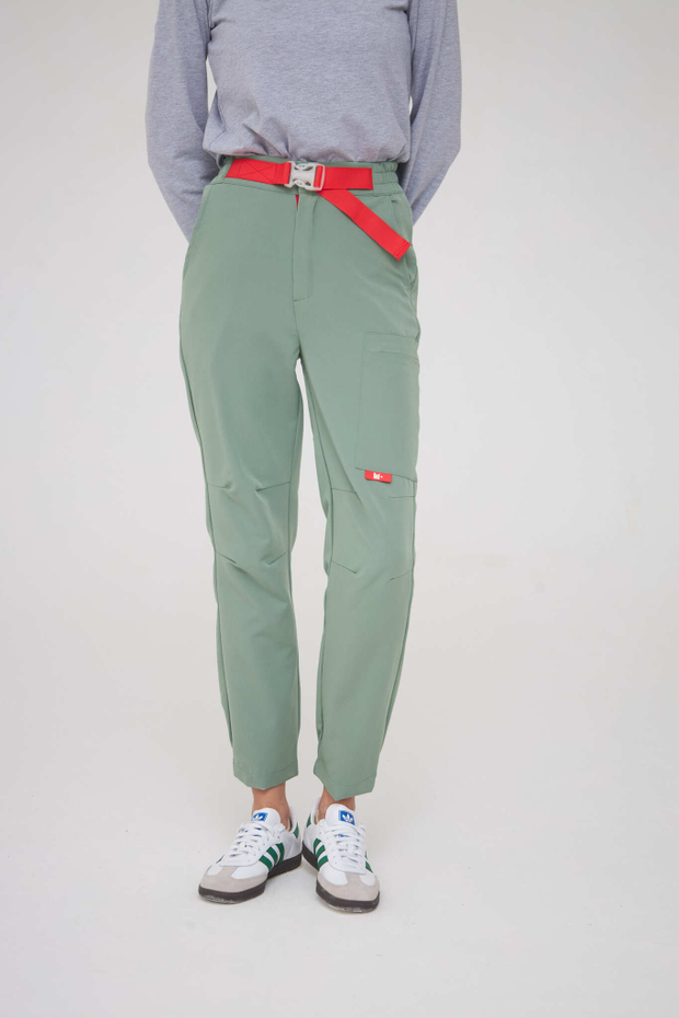 Джоггеры медицинские унисекс Кайтеки, шалфей