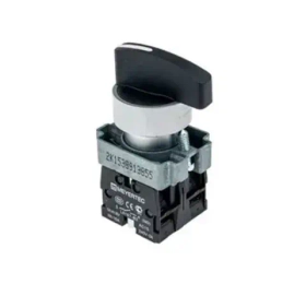 Переключатель, длинная ручка, черный, 2 полож., 1NO, с фикс, мет. MTB2-BJZ112 арт.: 58189