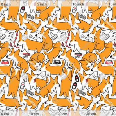 Няшные корги коржики. Смешные собани by kostolom3000 395 DPI