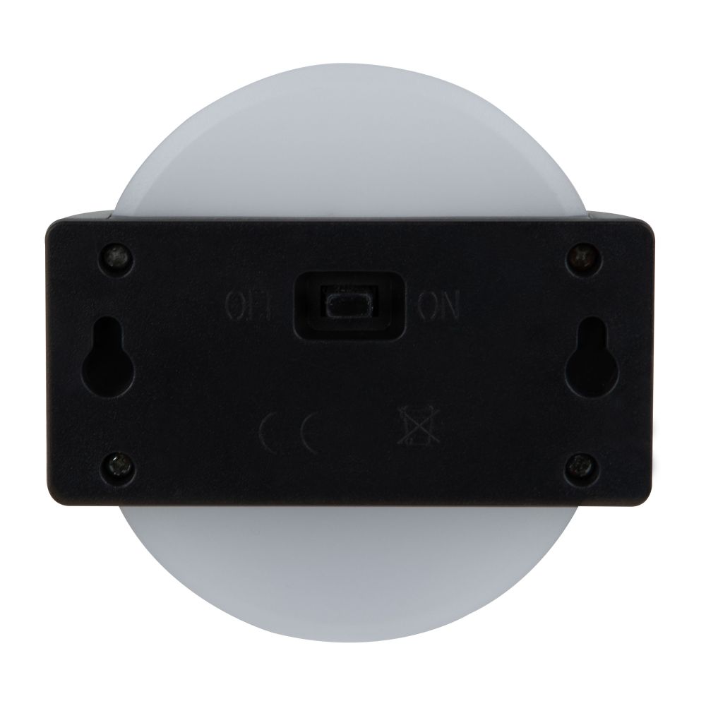 USL-F-158-PM090 RONDO Cветильник настенный на солнечной батарее. 6 светодиодов. Теплый белый свет. 1xАА Ni-Mh аккумулятор в-к. IP44. TM Uniel