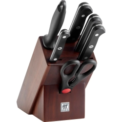 Zwilling Набор из 4 ножей в ореховом блоке Gourmet