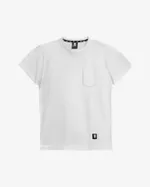 Футболка Hardlunch с карманом белая