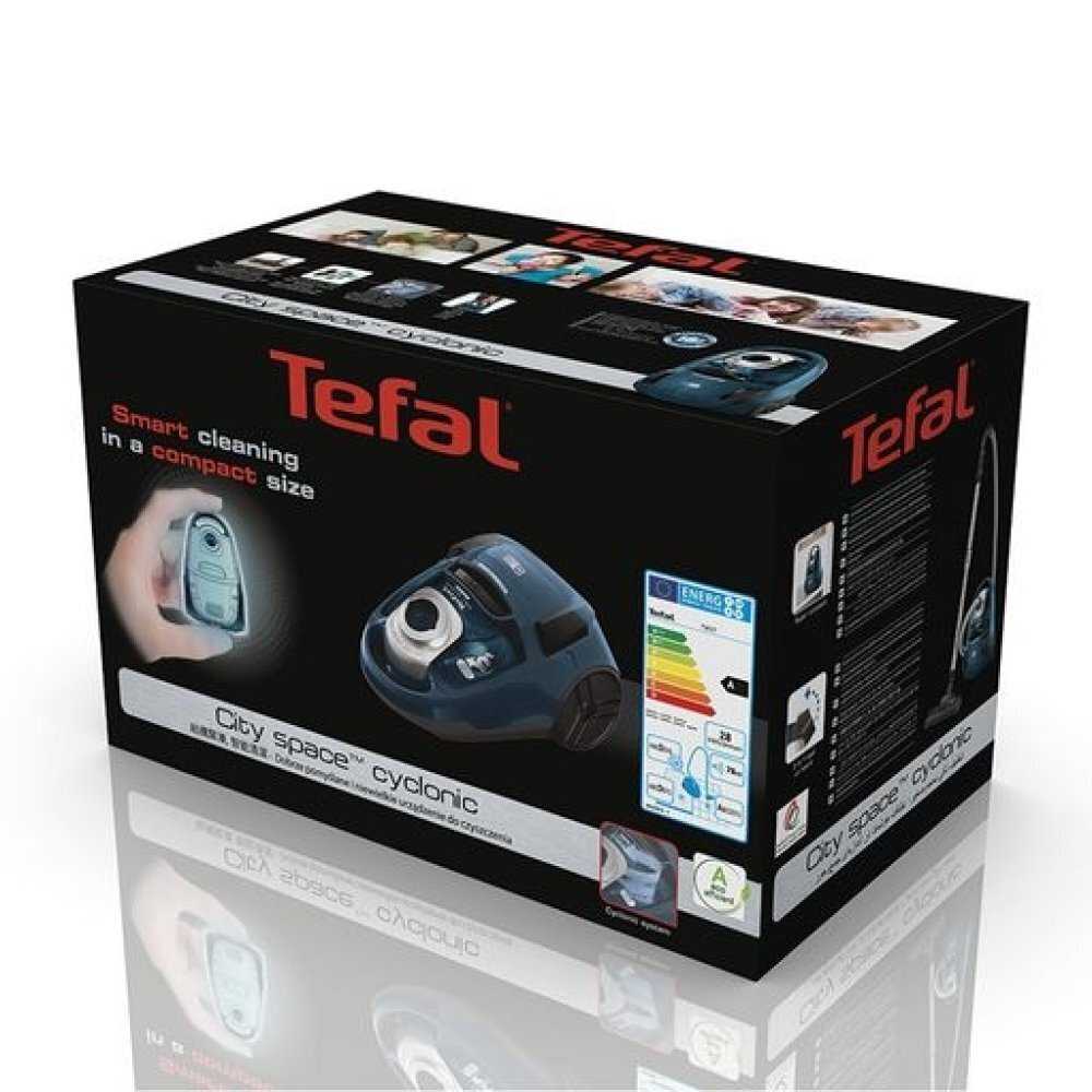 Пылесос с контейнером Tefal City Space Cyclonic TW2711EA