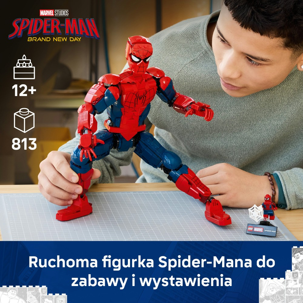 Конструктор LEGO Marvel 76346 Фигурка Человека-Паука — фото 3