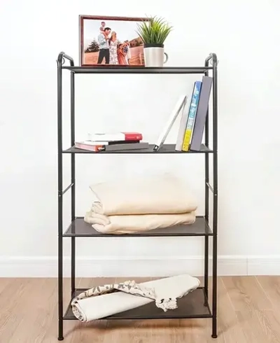 Стеллаж «Валенсия», №24, цвет черный, 120.5*65.5*30см