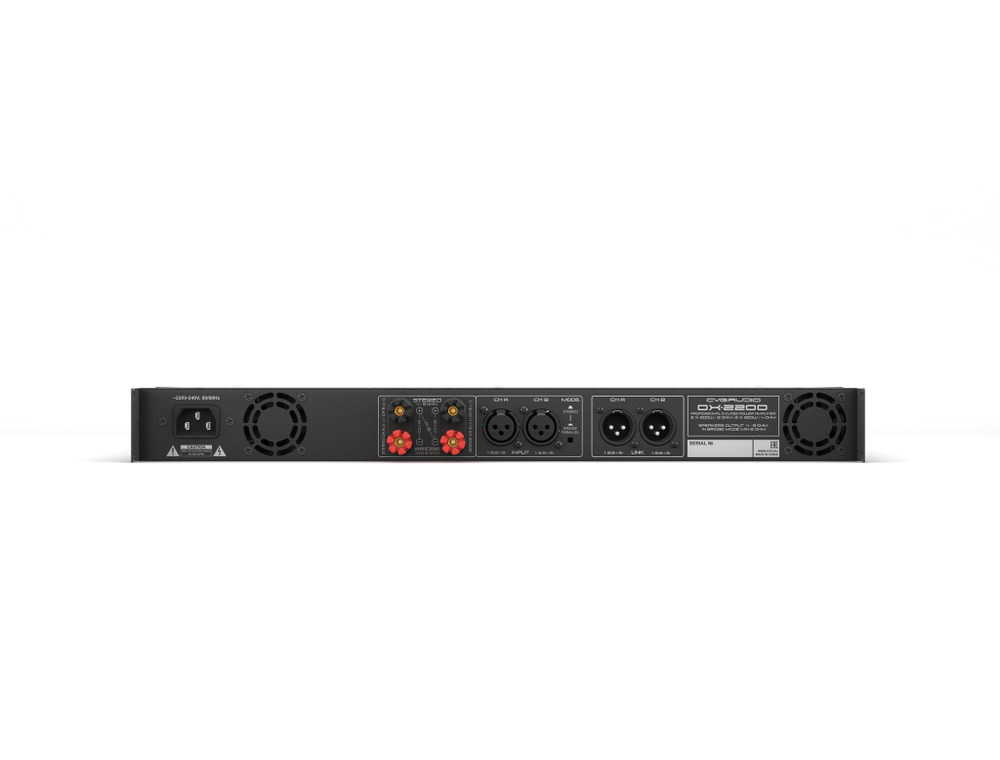 CVGAUDIO DX-2200 двухканальный усилитель мощности