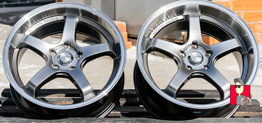 Комплект дисков Advan GT 18x8/9 et38/35 5x114.3