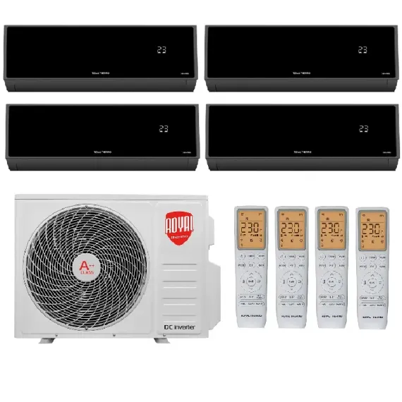 Royal Thermo RTFMO/out-32HN8 / RTFMI/in-09HN8/black - 4 шт.