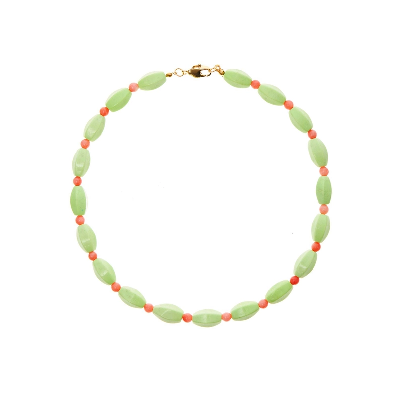 Колье Конфета с Киви и Клубникой