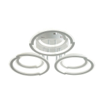 8028/80CL LEDIO LN25 247 белый/белый, металл/акрил Потолочный светильник с ПДУ LED 80W 3000-6000К 220V OSAKA