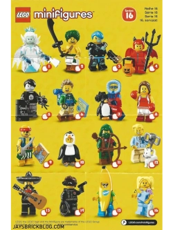 LEGO Minifigures 71013 series 16 серия Непослушный чертёнок