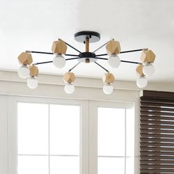 Потолочная Люстра Jx D90 Black By Imperiumloft