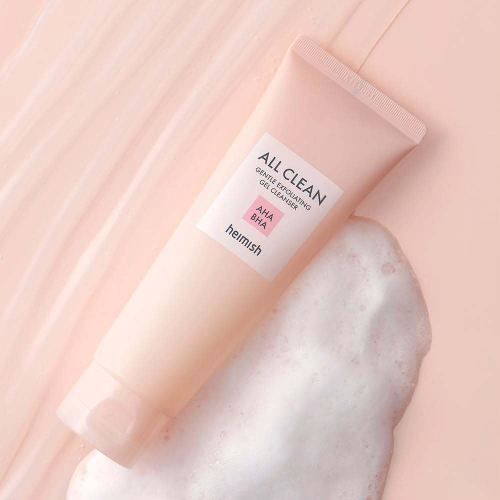 Heimish All Clean Gentle Exfoliating Gel Cleanser нежный отшелушивающий гель для умывания с кислотами