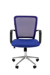 Офисное кресло Chairman    698    Россия     TW-05 синий хром new