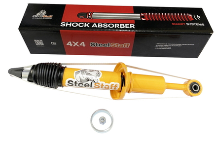 Амортизатор передний газовый Toyota Hilux 2005-2014, 2015+, SteelStaff лифт 0-50 мм NitroGas