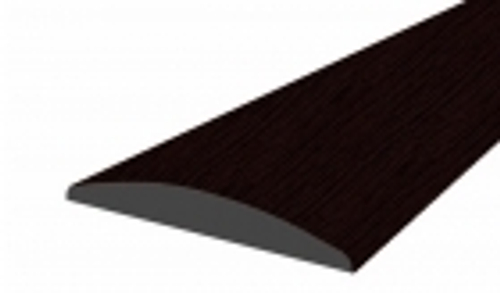 Нащельник (планка) 18мм "ИД" Венге черный 2,7м вспен. ПВХ