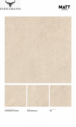 Керамогранит matt 60х60 concrete sand