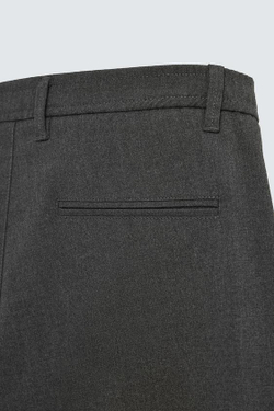 ZARA БРЮКИ SLIM FIT COMFORT, АНТРАЦИТОВО-СЕРЫЙ