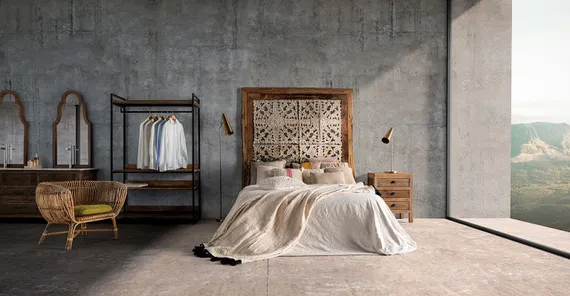 Набор для ванной из 4 предметов NEPTUNO из оникса, цвет слоновая кость