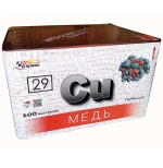 Батарея салютов Cuprum (TKPM30100) от ТК сервис, 100 выстрелов, 30 мм