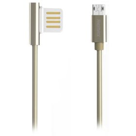 Кабель USB - MicroUSB Remax RC-054m Золото