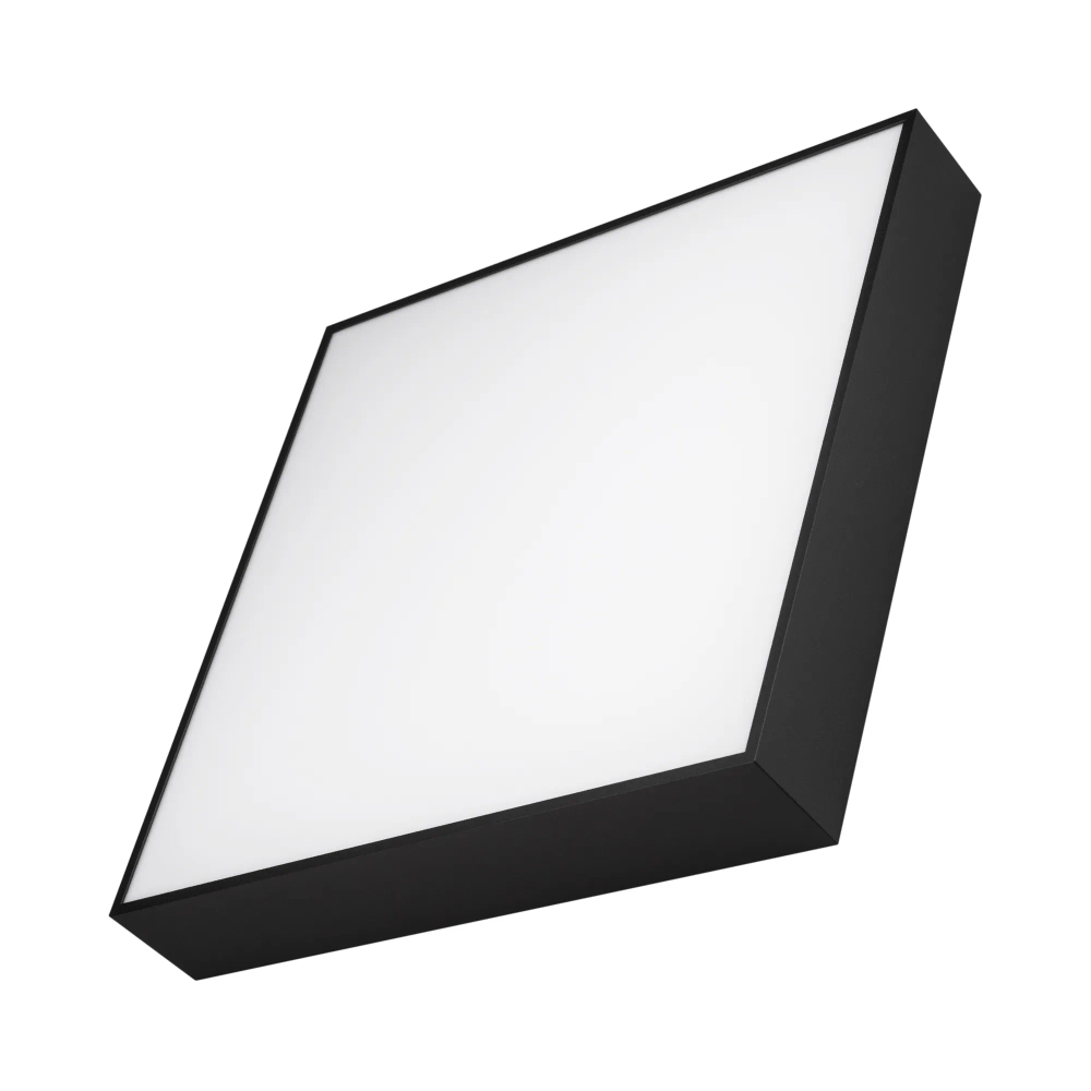 Светильник SP-QUADRO-S400x400-40W Day4000 (BK, 120 deg, 230V) (Arlight, IP40 Металл, 3 года) 034795