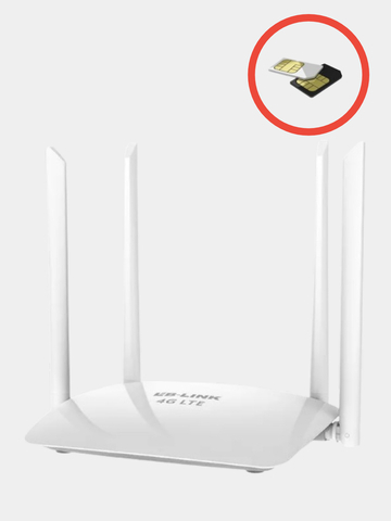 Wi-Fi роутер + 4G модем 4in1 LB-LINK BL-CPE450EU (2.4G/4G)