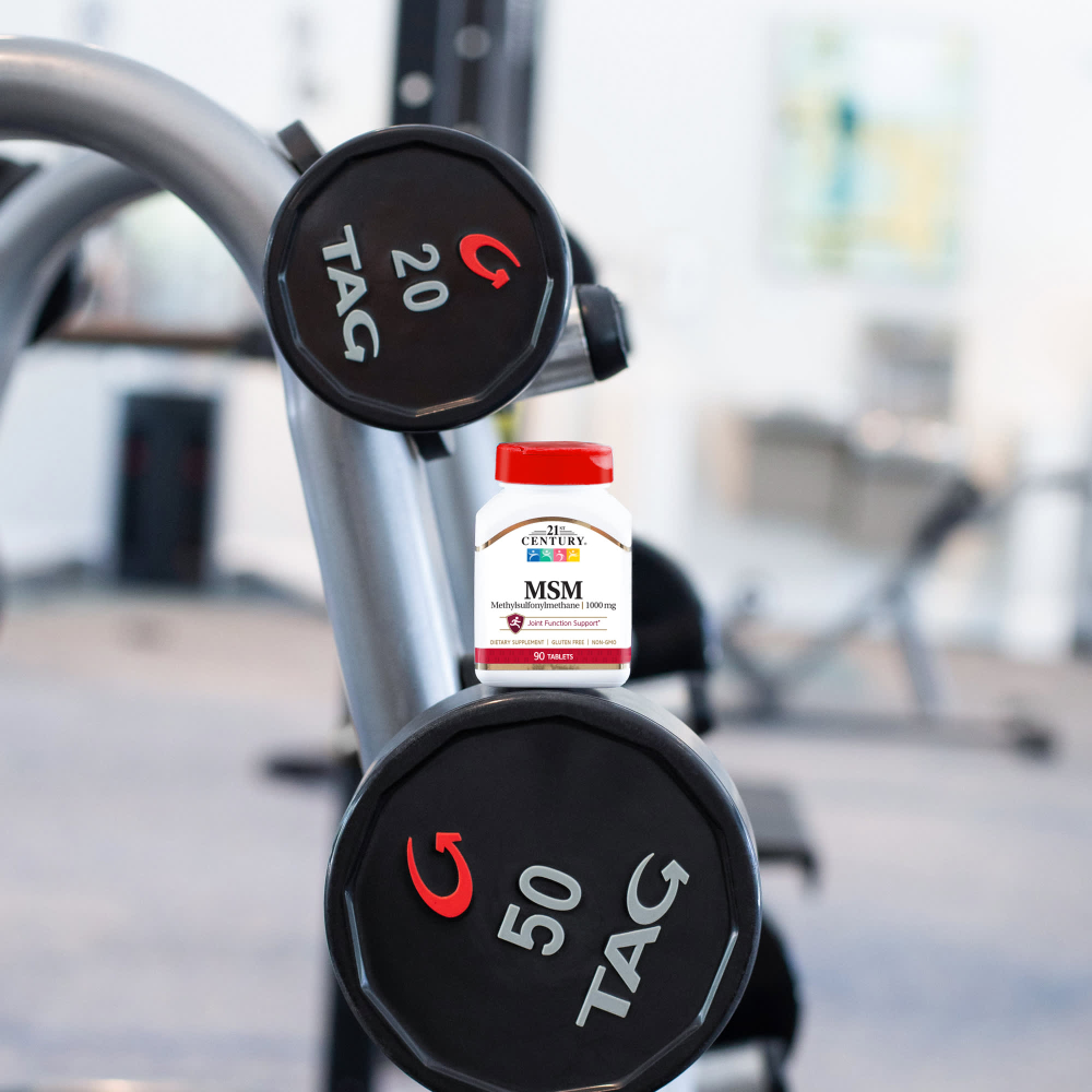 21st Century, МСМ, 1000 мг, 90 таблеток