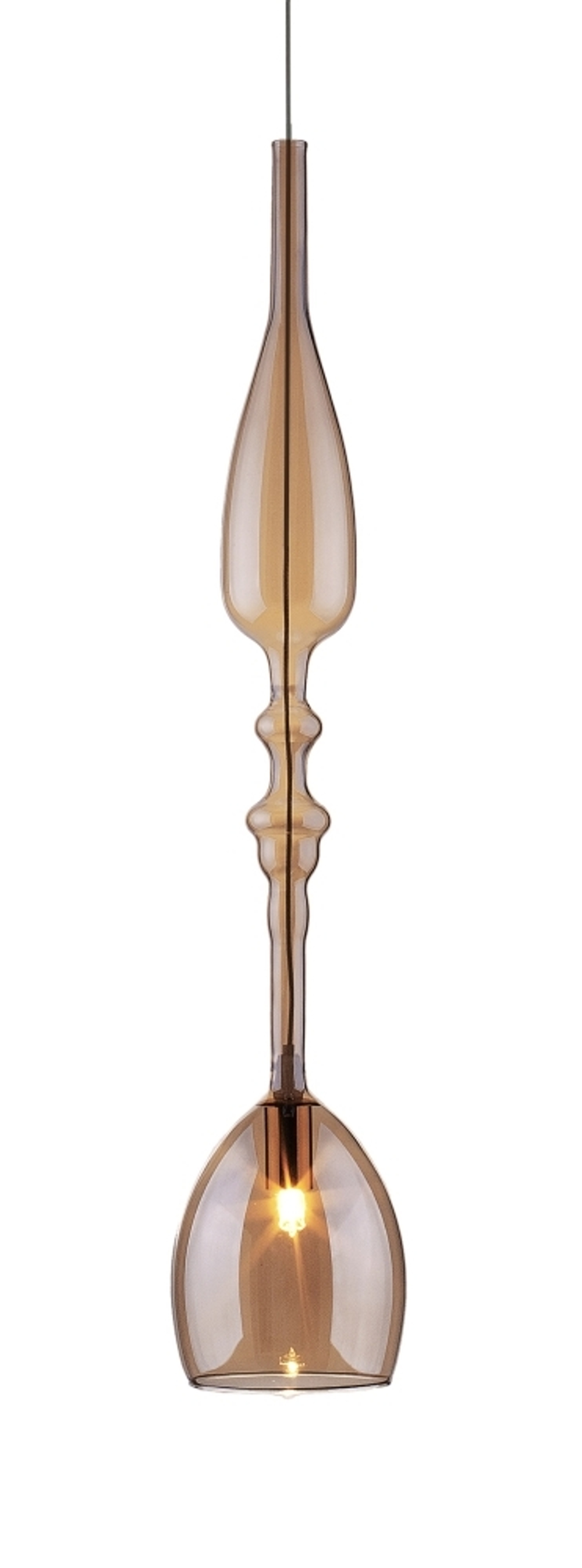 Подвесной светильник Crystal Lux LUX NEW SP1 C AMBER