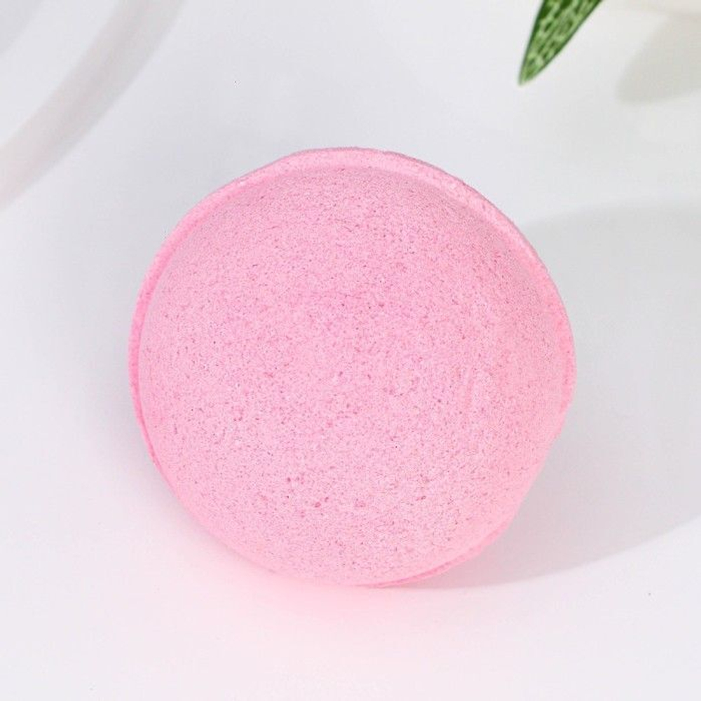 Бомбочка для ванны с наклейкой Like a girlBOSS с ароматом дыня - 130 гр.