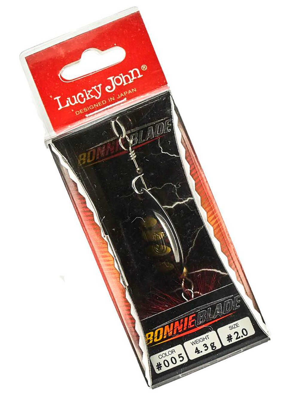 Блесна вращающаяся Lucky John BONNIE BLADE 4 10.3г 011 в блистере