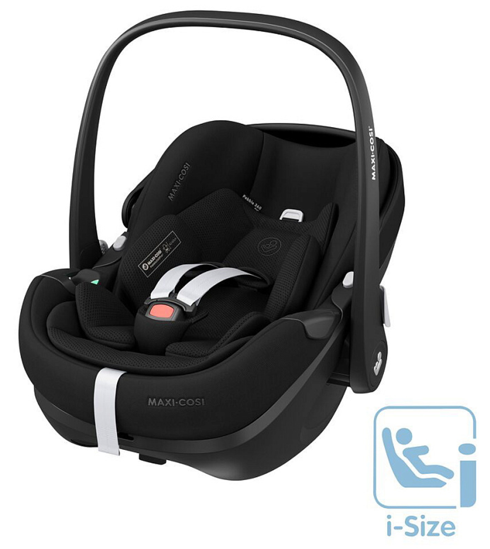 Автокресло Maxi-Cosi Pebble 360 Pro 0-13 кг с базой Family Fix 360 Prо 8052672111 Essential Black/черный (2024)