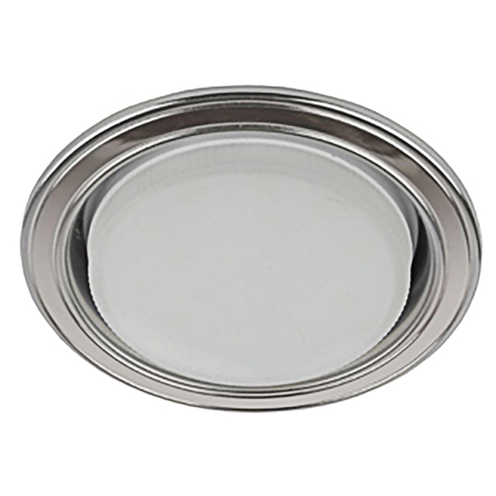 KL35 SN/CH Светильник ЭРА под лампу Gx53,220V, 13W,сатин никель/хром | Встраиваемые светильники Для ламп GX53