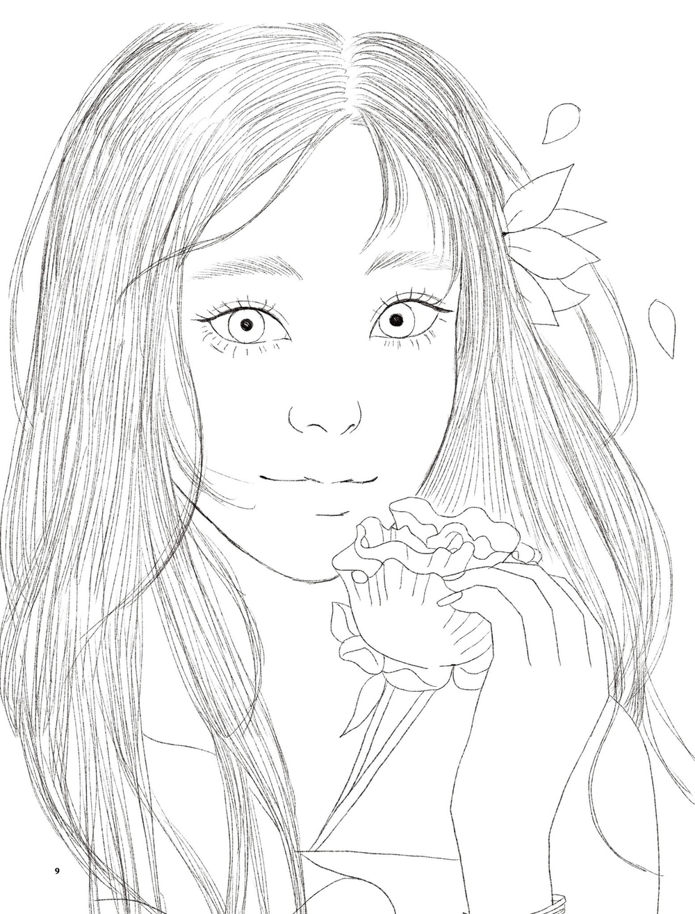 Pretty Girl 2. Coloring Book