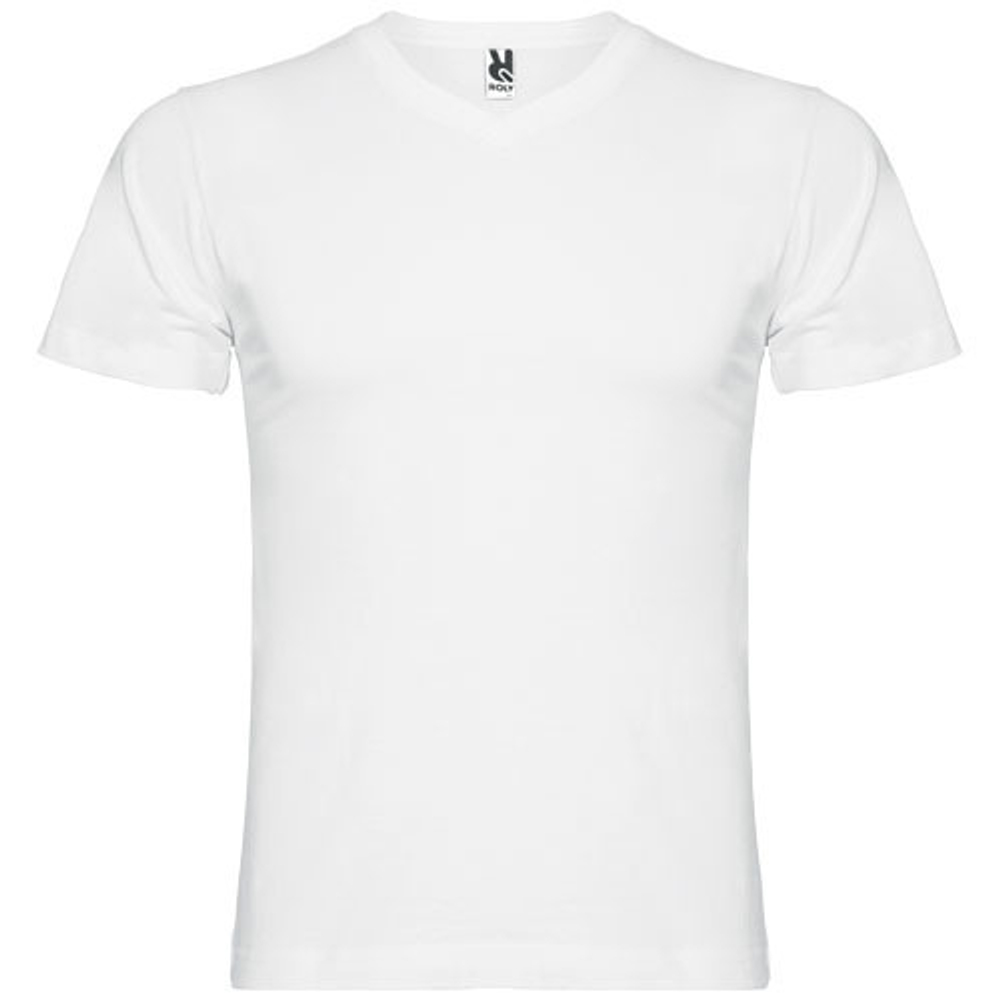 Мужская футболка Samoyedo с коротким рукавом и V-образным вырезом