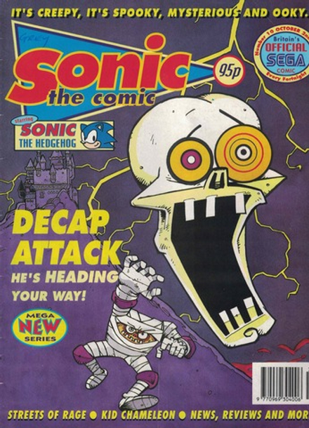 Комикс Sonic The Comic 1993 #10