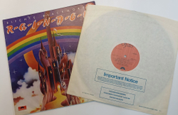 Винтажная виниловая пластинка LP Rainbow Ritchie Blackmores Rainbow (UK 1978)
