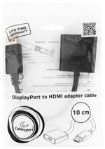 Cablexpert A-DPM-HDMIF-002 DisplayPort -&gt; HDMI 20M/19F, пакет Переходник