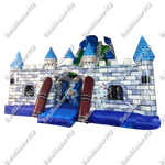 Коммерческий надувной батут "Рыцарь" 12*12*6,5 м