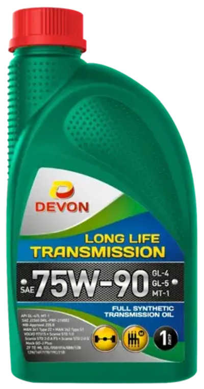 Devon Long Life Transmission SAE 75W-90 GL-4/GL-5/MT-1