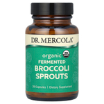 Dr. Mercola, органические ферментированные ростки брокколи, 30 капсул