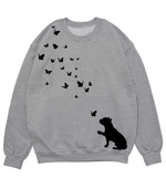 Свитшот "Стафф и бабочки"